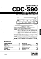 Yamaha CDCS-90 - Service Manual 